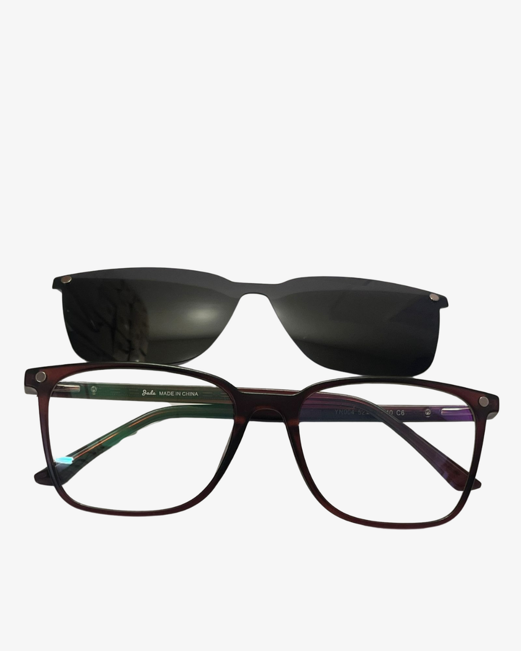 Jade | YN004 | [Brown] Clip On
